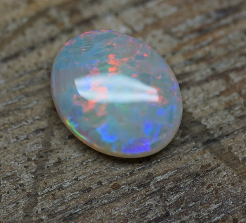 Olympic Red Crystal Opal Ringstone - 1.4 Carats. 0081