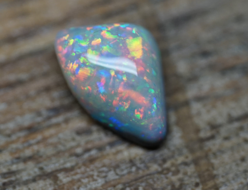 Old Field Mintabie Black Opal - 1.3 Carats. 0078