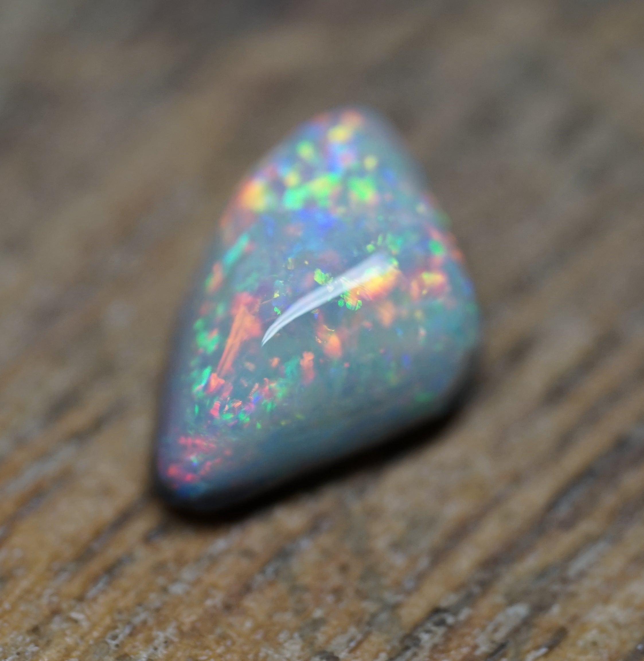 Old Field Mintabie Black Opal - 1.3 Carats. 0078