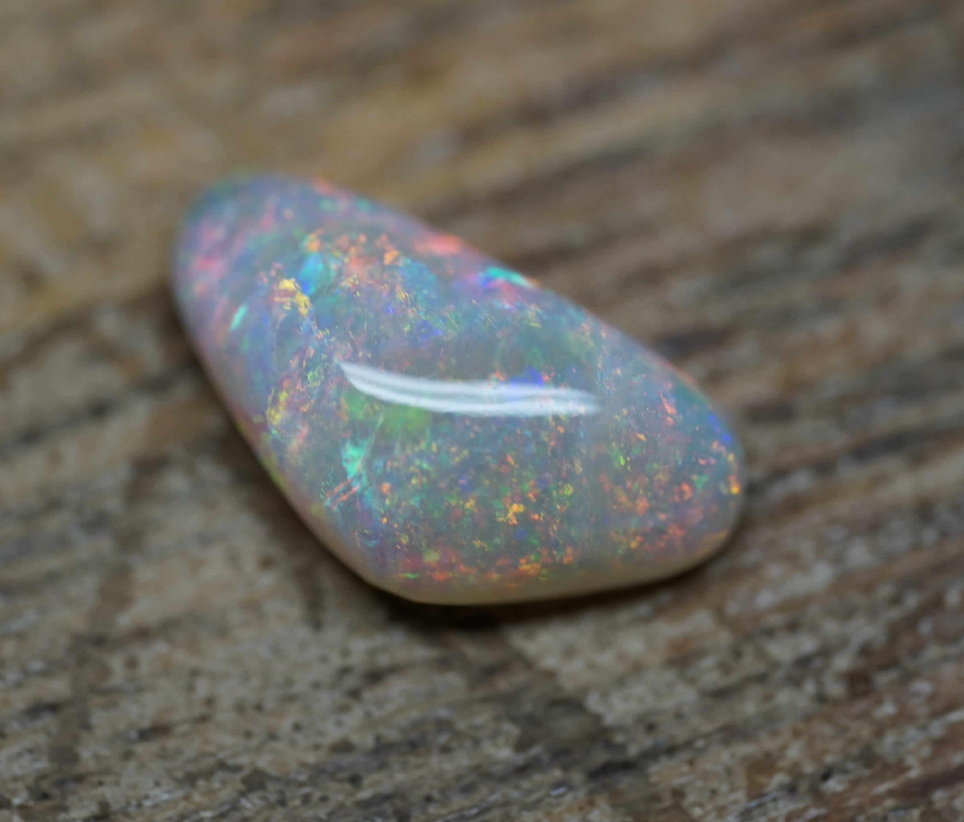 Mintabie Freeform Crystal Opal - 2 Carats. 0066