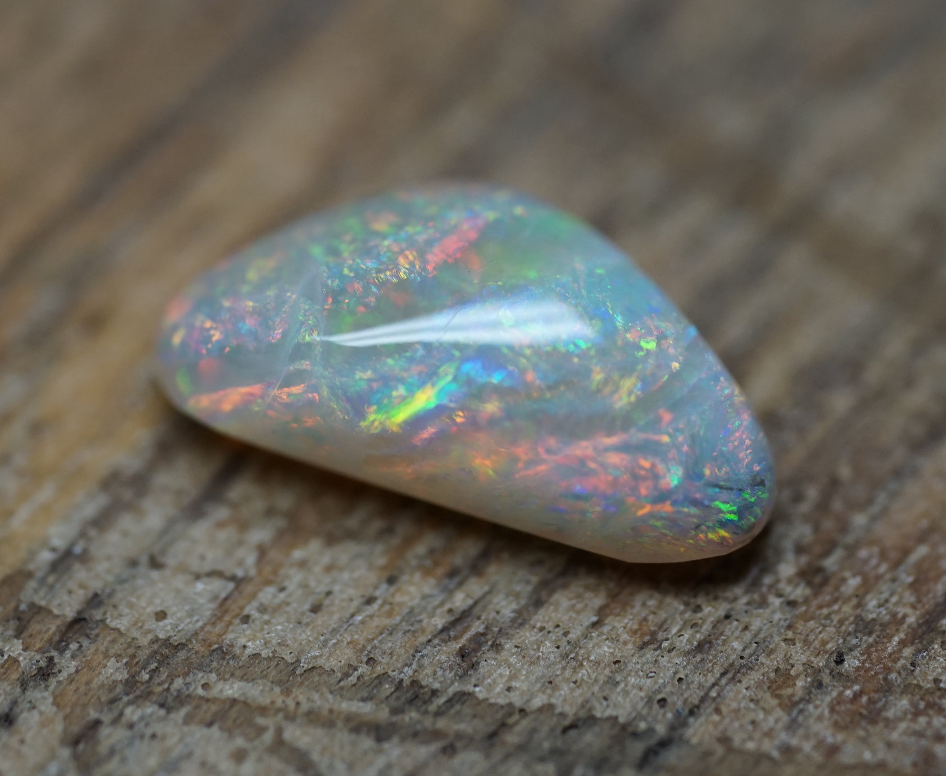 Mintabie Freeform Crystal Opal - 2 Carats. 0066