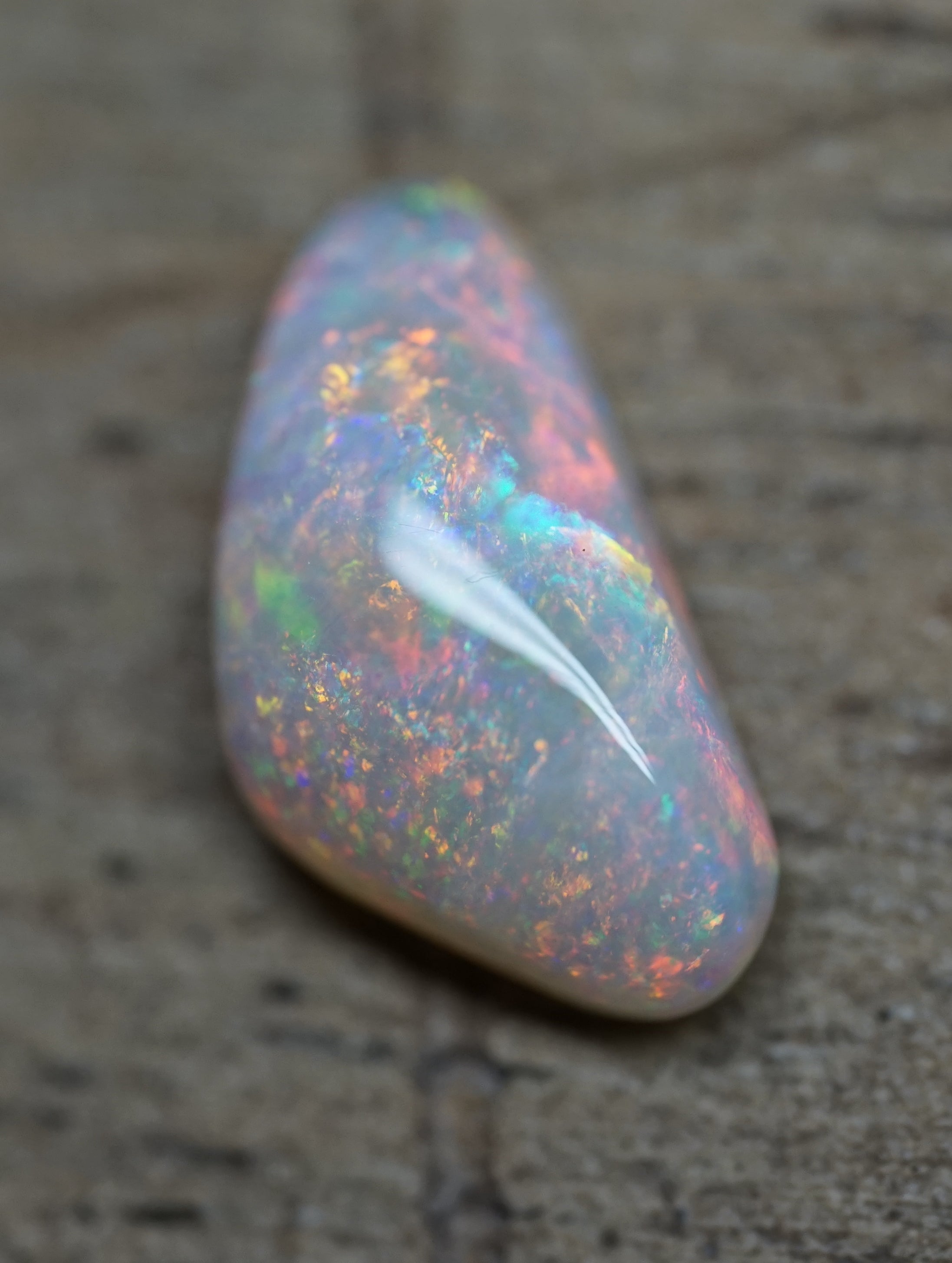 Mintabie Freeform Crystal Opal - 2 Carats. 0066