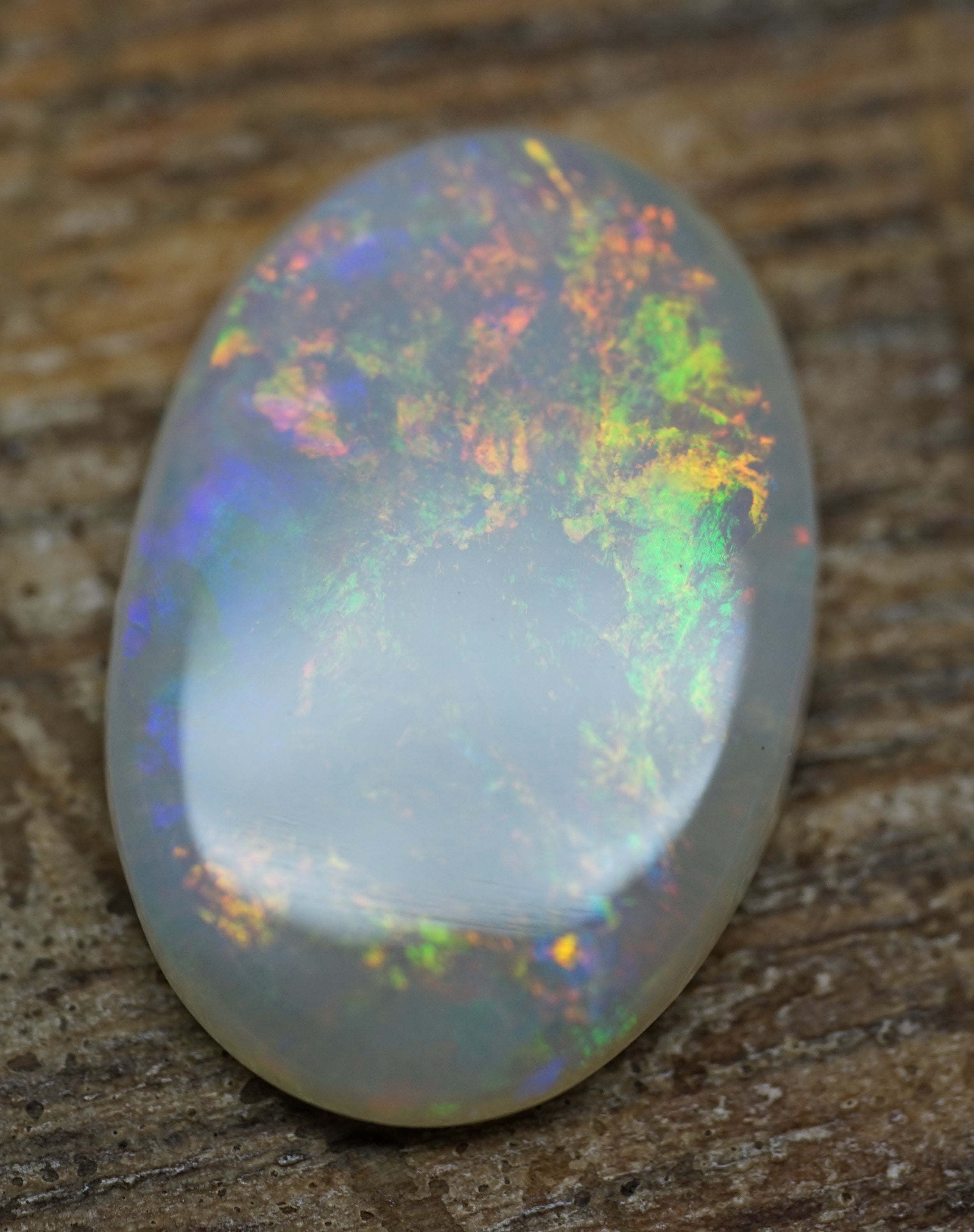 Mintabie Oval Pendant Stone - 3 Carats. 0072