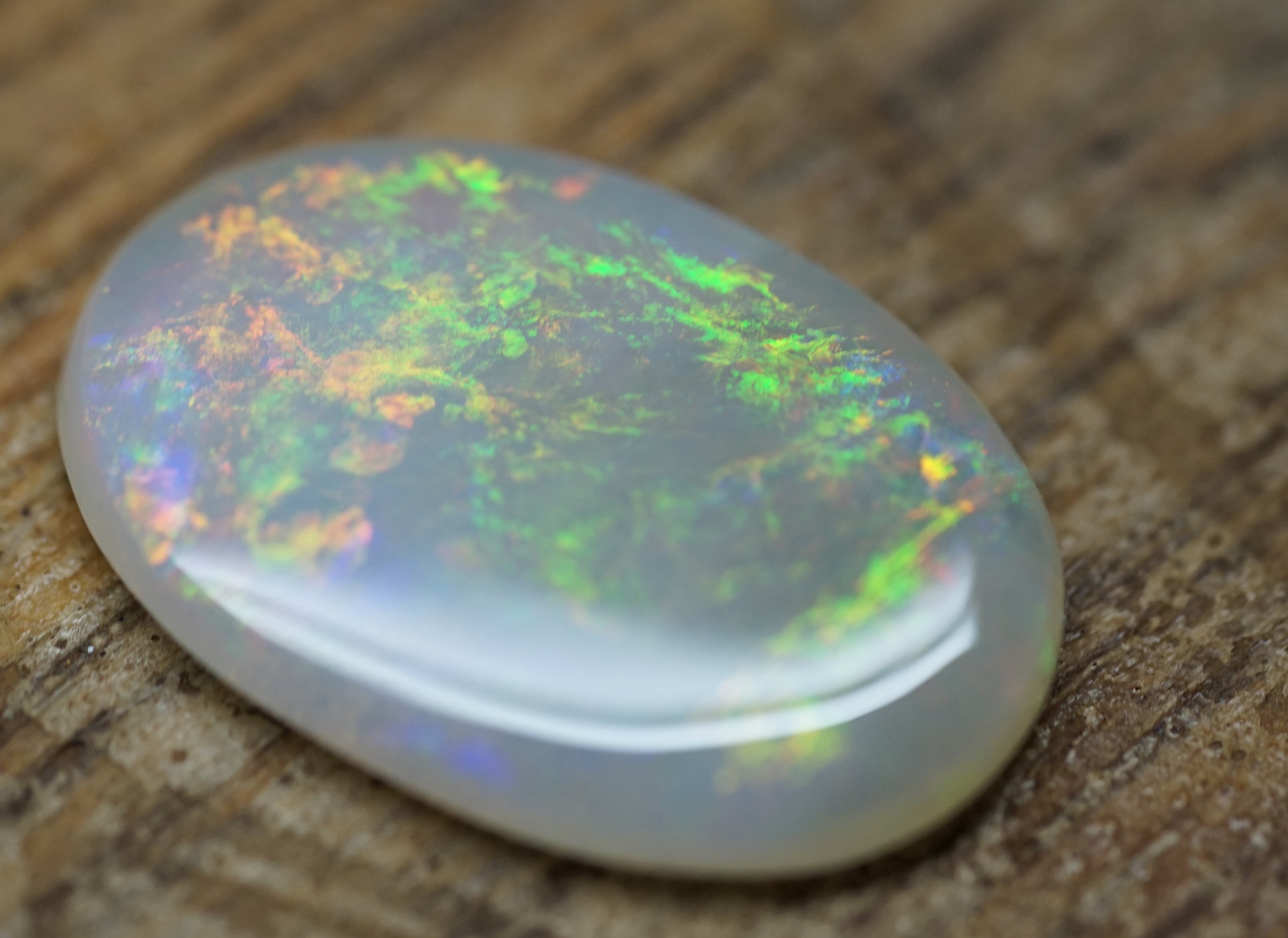 Mintabie Oval Pendant Stone - 3 Carats. 0072