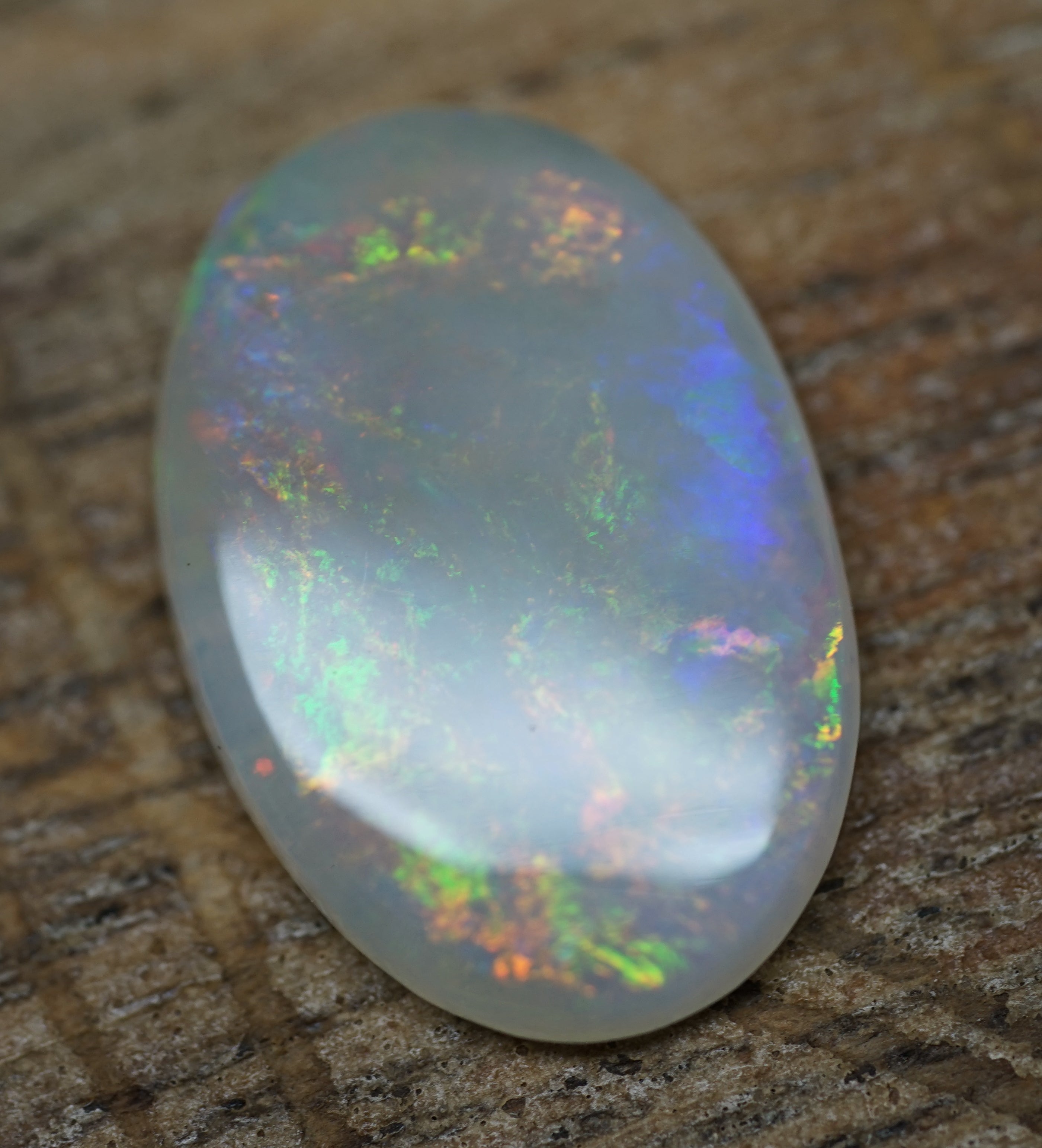 Mintabie Oval Pendant Stone - 3 Carats. 0072