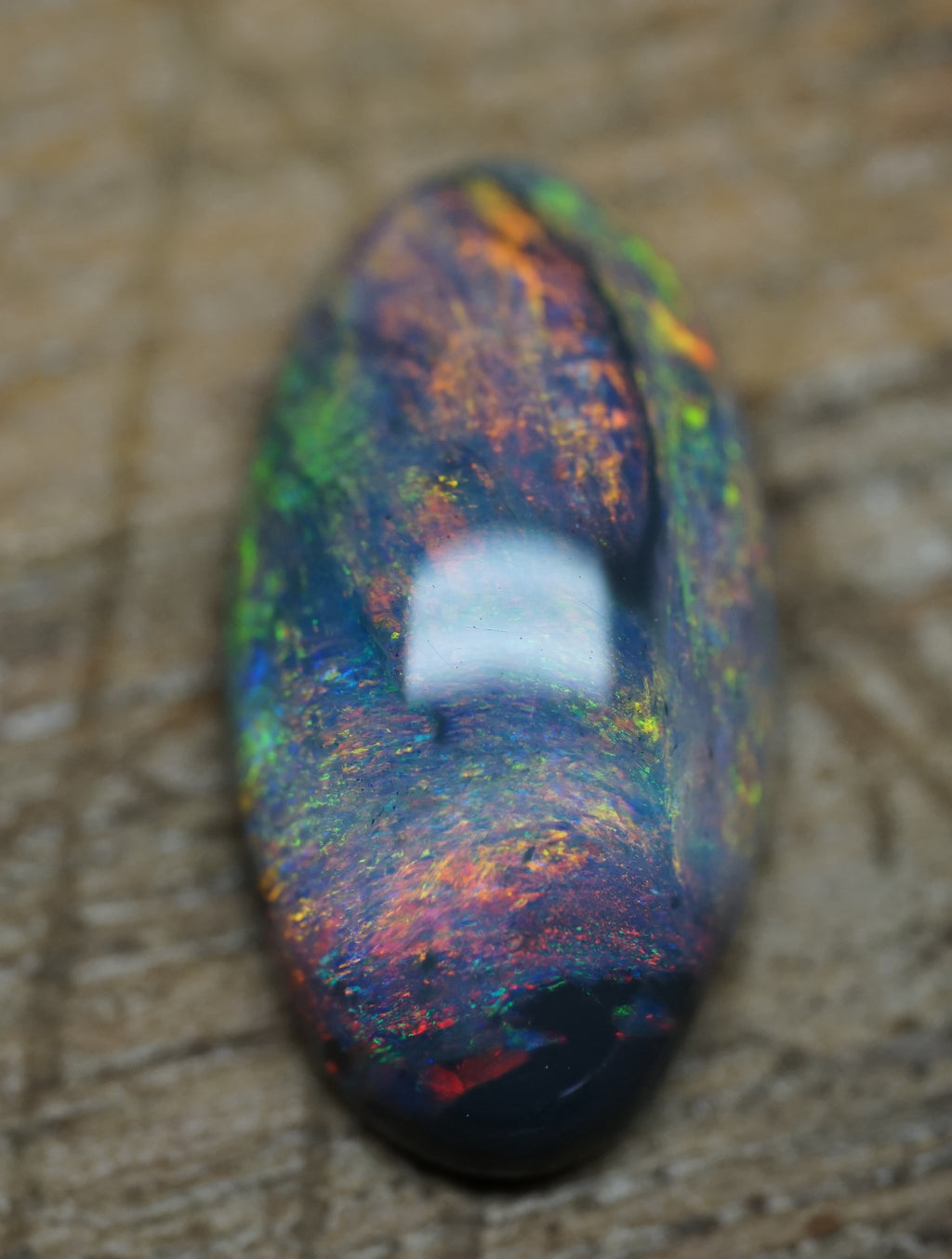 Lightning Ridge Black Opal - 3.1 Carats. 0054