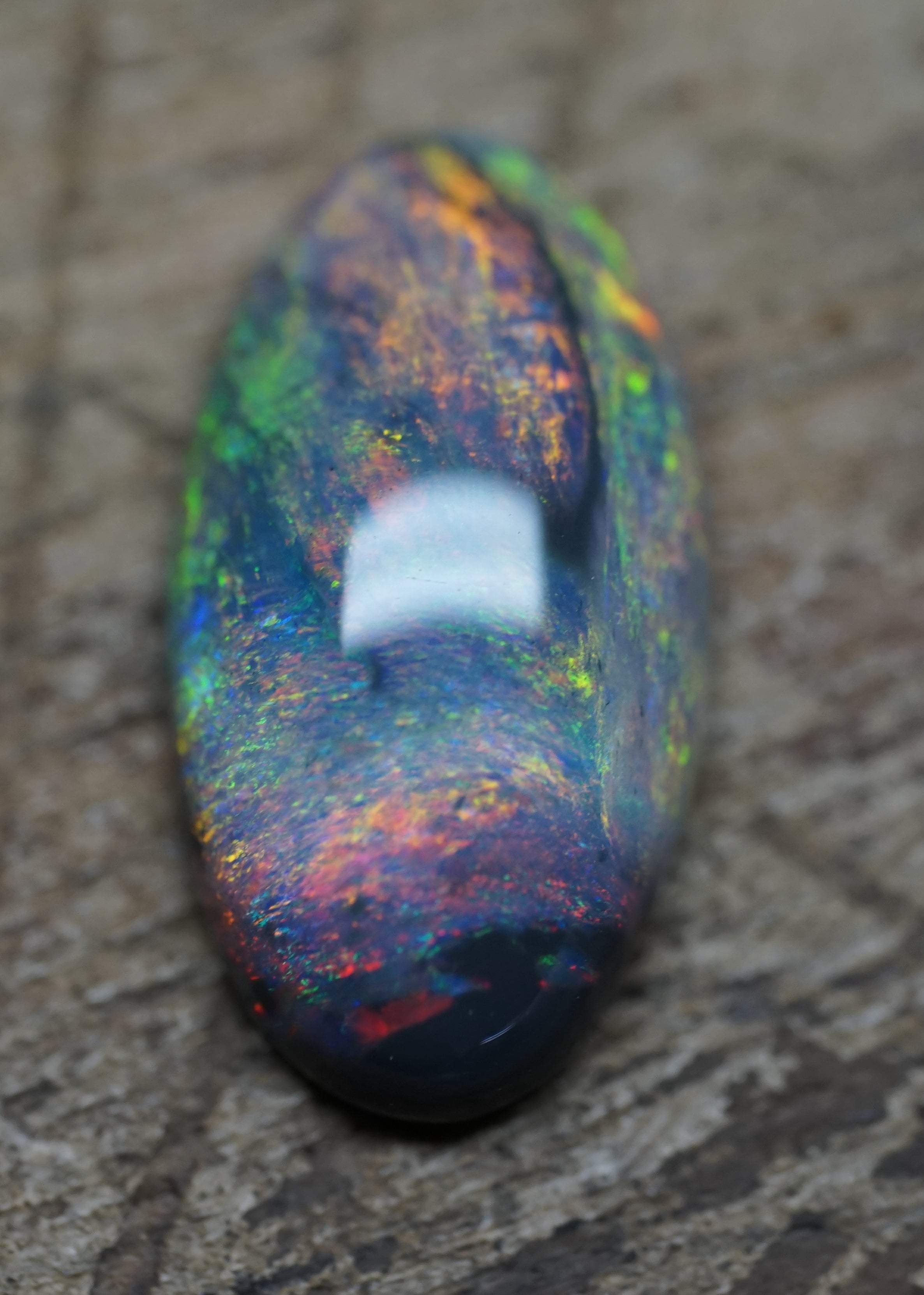 Lightning Ridge Black Opal - 3.1 Carats. 0054