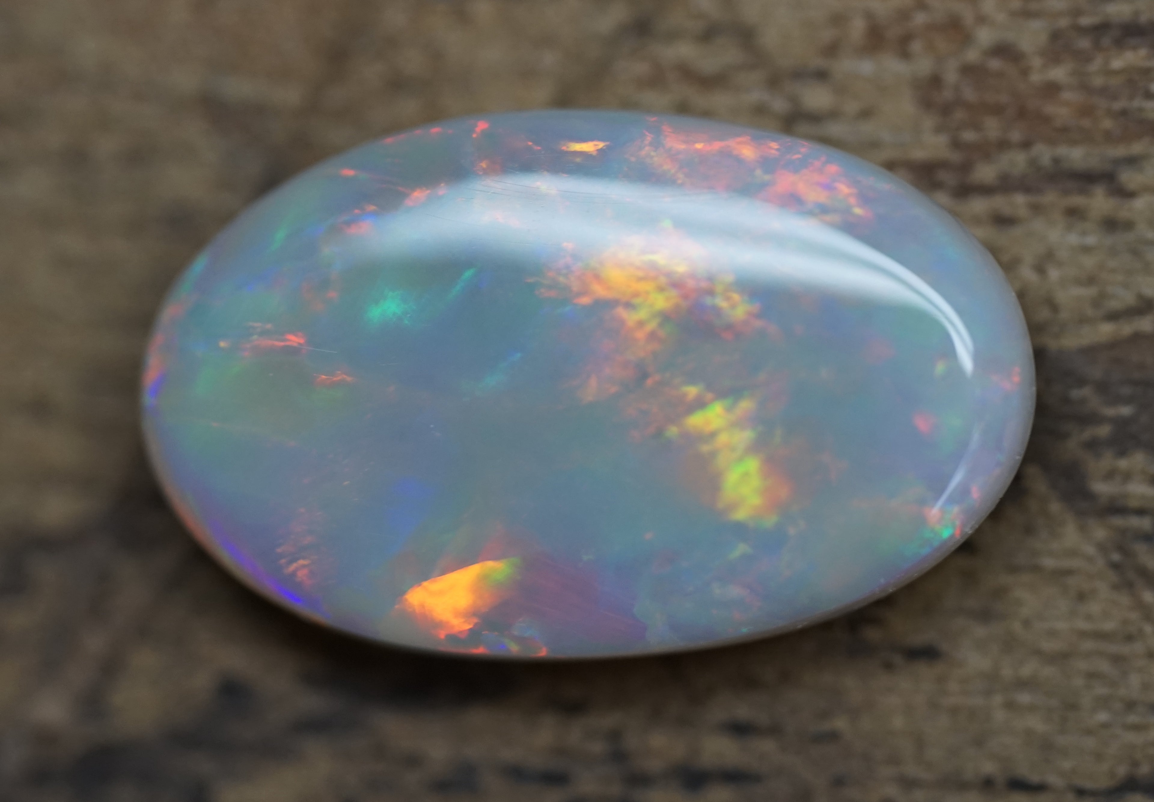Dead Horse Gully Oval - 6.3 Carats. 0031