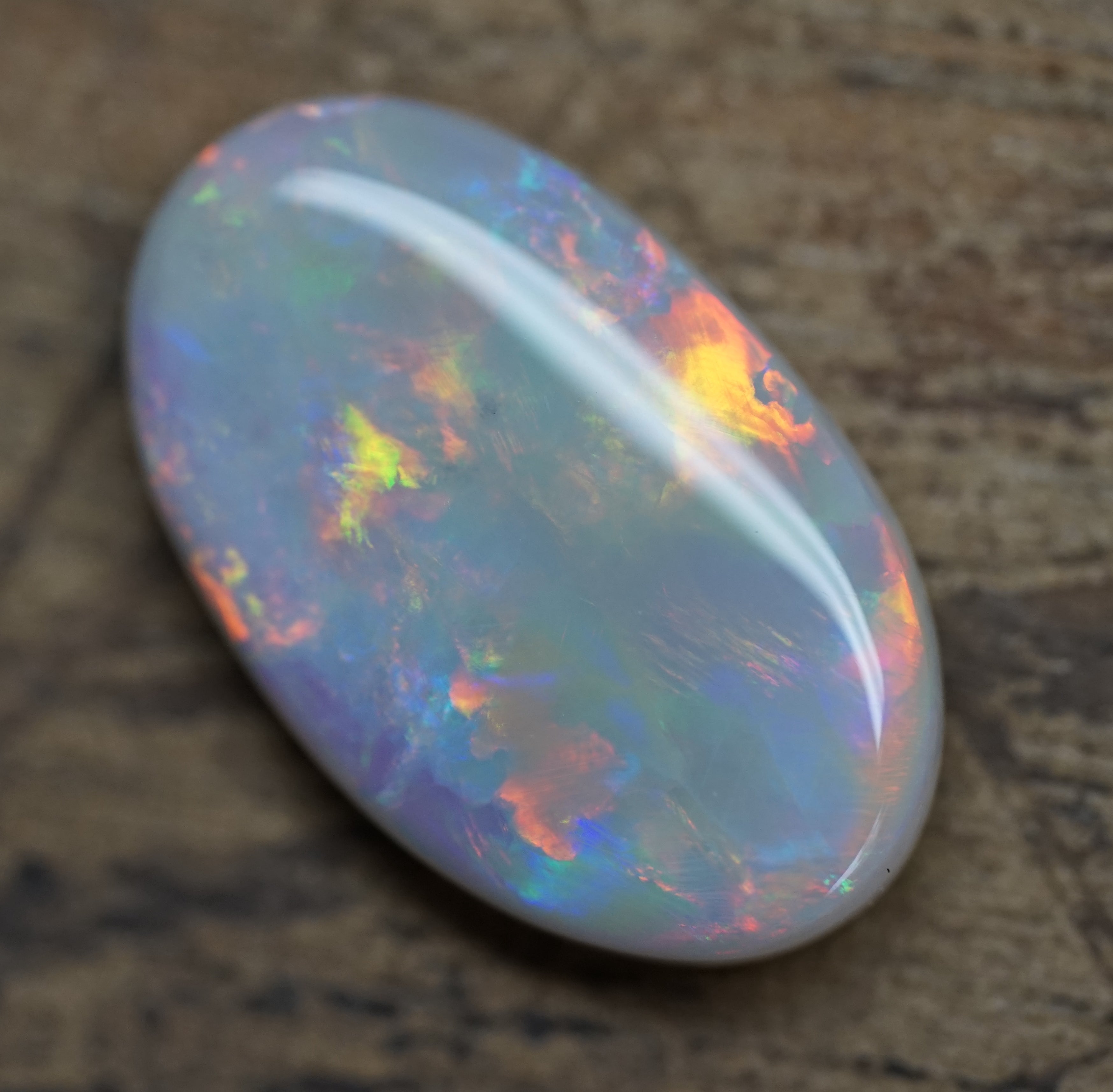 Dead Horse Gully Oval - 6.3 Carats. 0031